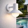 DELORE EXTERIOR WALL LIGHT WHITE